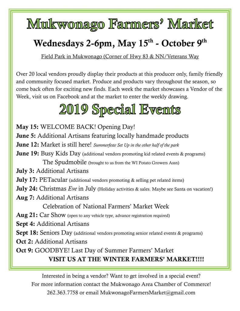 MUKWONAGO FARMERS MARKET Mavra's Greek Oil